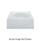 Everyday Alcove Tub, 60 x 42 x 20-1/4 in, Right Hand Drain, White