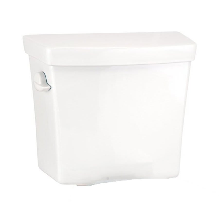 Blaze™ Toilet Tank, Bowl Mount, 12 in Rough, Left Hand Lever, 1.28 gpf, White