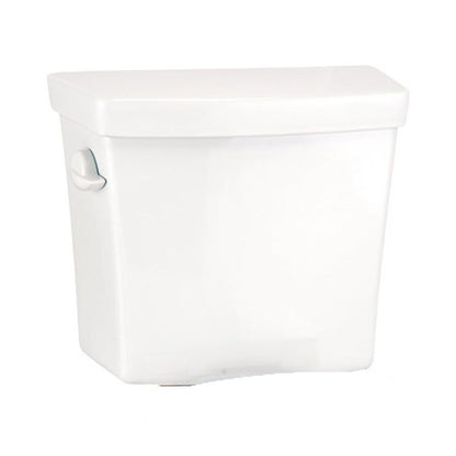 Blaze™ Toilet Tank, Bowl Mount, 12 in Rough, Left Hand Lever, 1.28 gpf, White