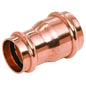Reducer Coupling, 1-1/2 x 3/4 in, Press, Copper