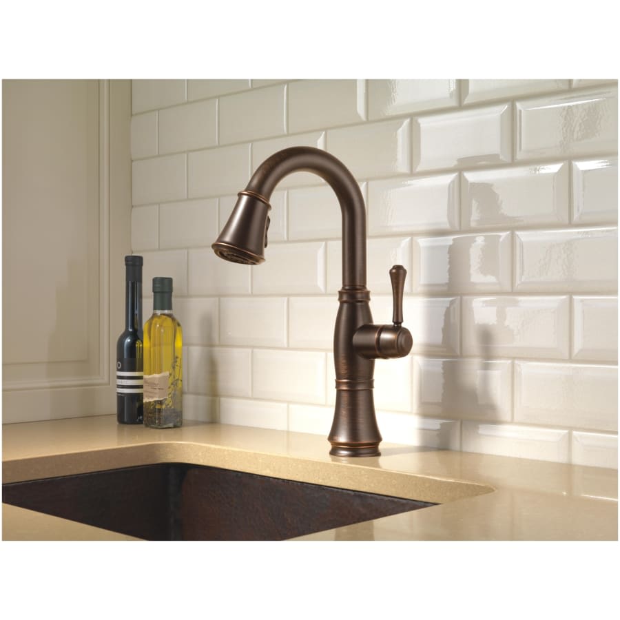 Cassidy Pull-Down Bar/Prep Faucet with Magnetic Docking Spray Head - Includes Lifetime Warranty