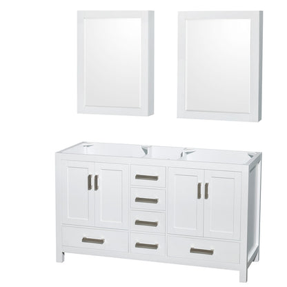 Sheffield Double Bathroom Vanity - 59W x 35H x 21.5D