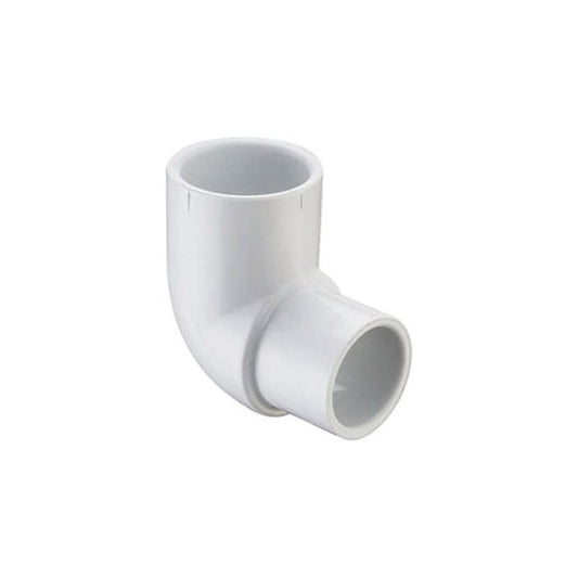 90 deg Elbow, 2 x 1-1/2 in, Socket, SCH 40/STD, PVC