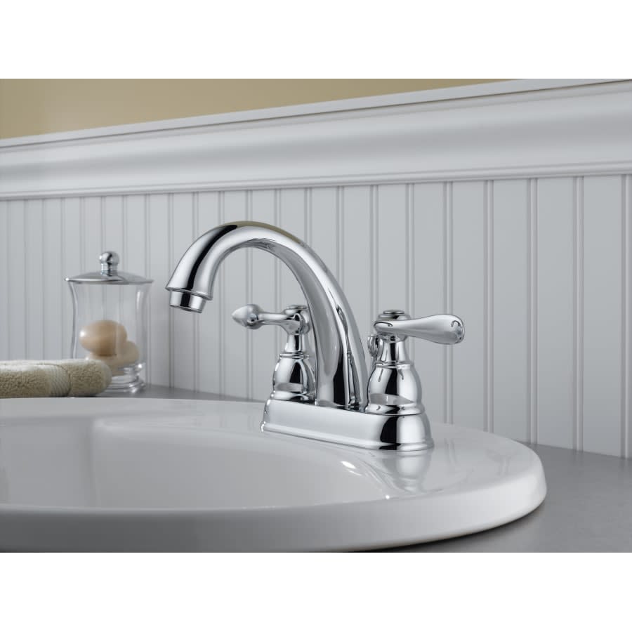 Windemere Centerset Bathroom Faucet with Pop-Up Drain Assembly - Includes Lifetime Warranty