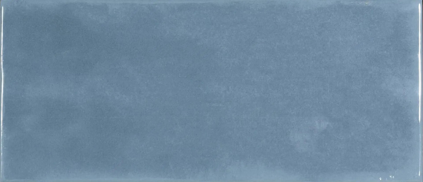 MAIOLICA BLUE STEEL 3X6 SBN