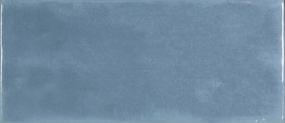 MAIOLICA BLUE STEEL 3X6 SBN