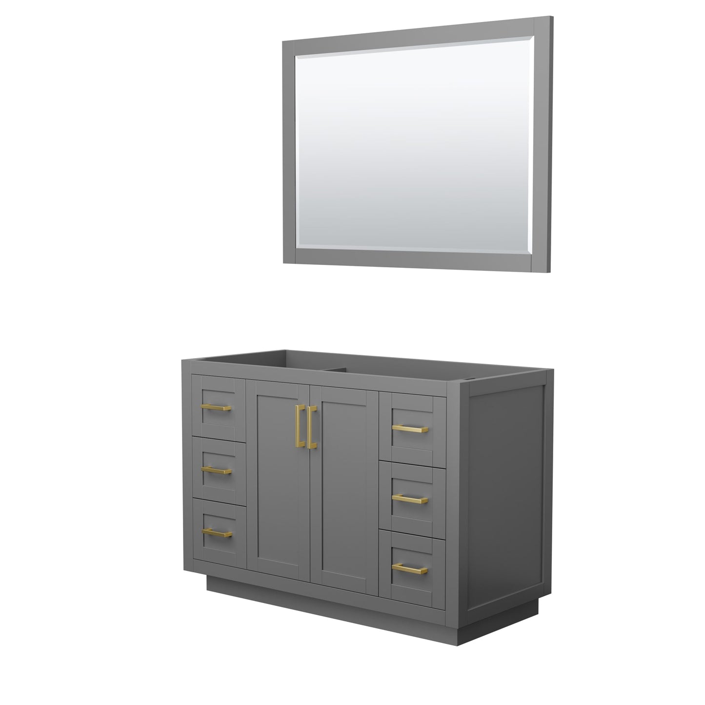Miranda Single Bathroom Vanity - 47.25W x 33H x 21.75D