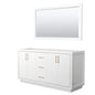 Icon Double Bathroom Vanity - 65.25W x 34.25H x 21.75D