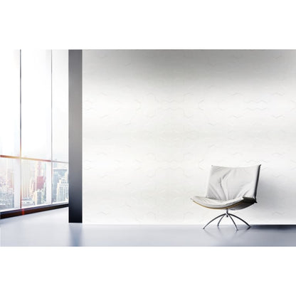 CENTER HEX WHITE 13X36