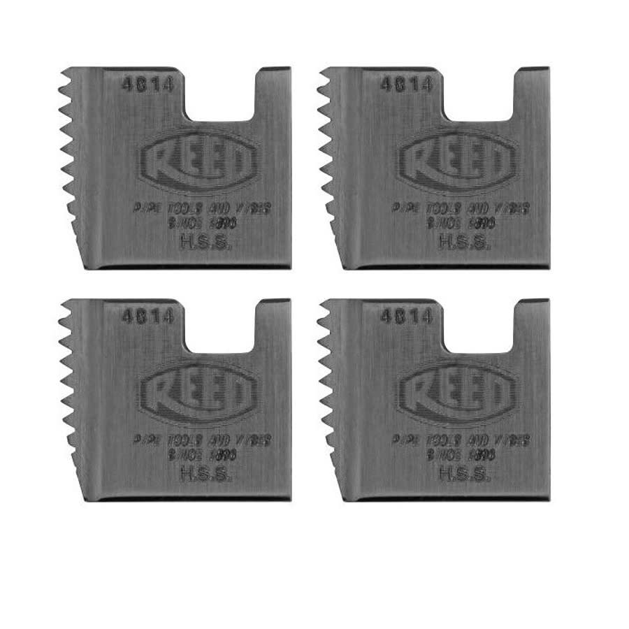 R12+ Segmental Die, 1-1/4 in, NPT Thread, Right Hand Thread, 4 Pieces, HSS