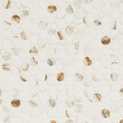 Calacatta Gold Matte Round