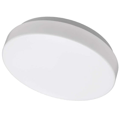 7 in. White Round Closet Light LED Flush Mount Ceiling Light 810 Lumens 4000K Bright White Bathroom Light Laundry Room