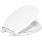 Rutledge Round Closed-Front Toilet Seat with Soft Close and Quick Release