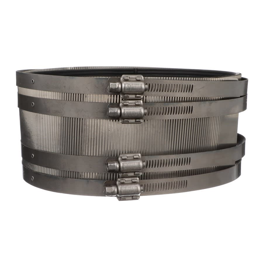 Coupling, 8 in, No Hub, Stainless Steel