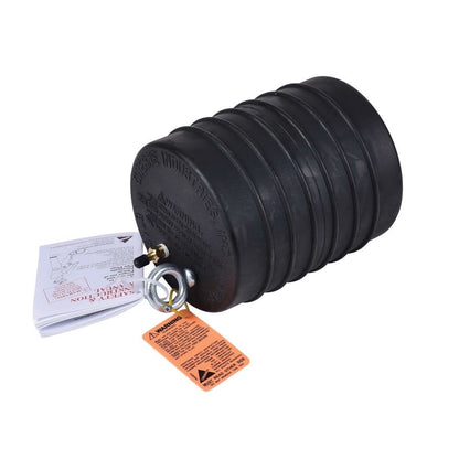 Pneumatic Pipe Plug, 8 in Pipe, 17 psi, Natural Rubber