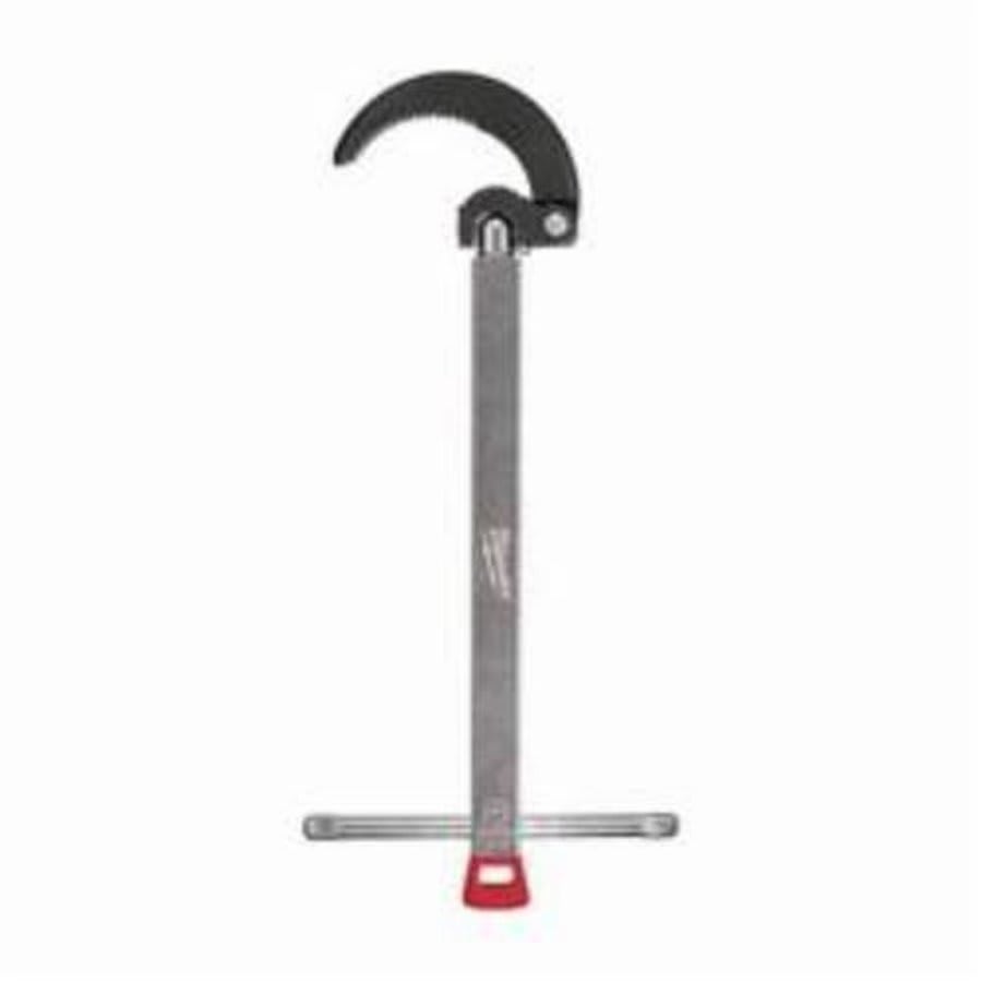 Adjustable Large Basin Wrench, 14.9 in OAL, 90 deg