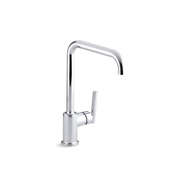 Purist® Kitchen Faucet, Deck Mount, ADA, 1 Lever Handle, 1-Hole, Polished Chrome