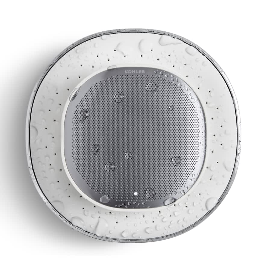 Moxie 2.5 GPM Single Function Shower Head with Bluetooth Technology