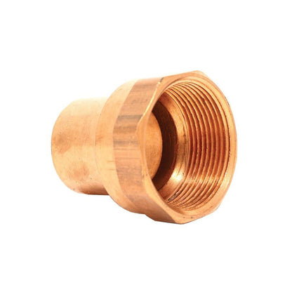 Female Adapter, 1-1/4 x 1-1/2 in, C x FNPT, Copper