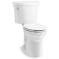 Kingston Comfort Height Complete Solution Two-Piece Elongated 1.28 GPF Toilet Includes Quiet-Close Toilet Seat
