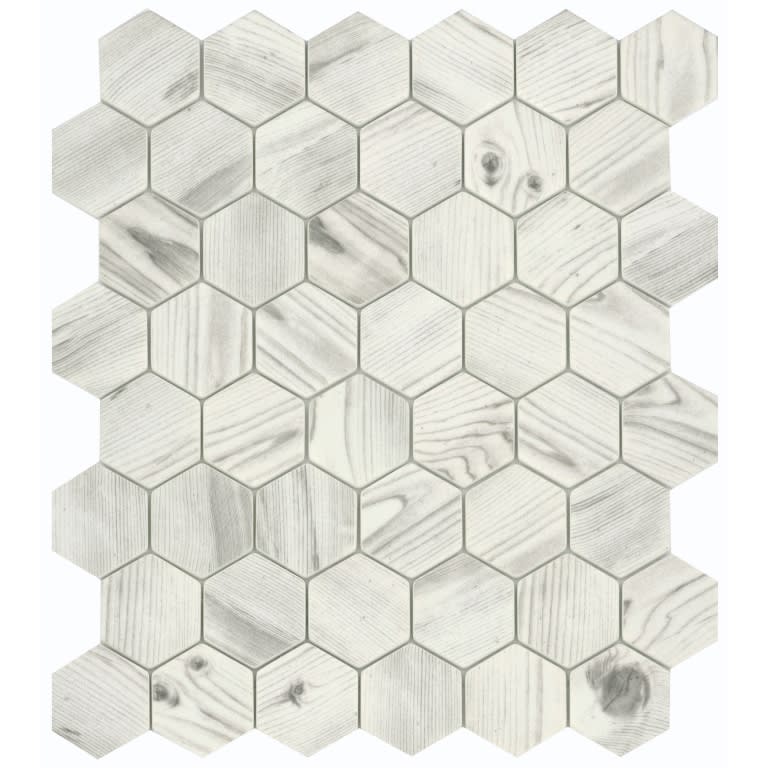 ECHO WHITE 2" HEX MO/12X14