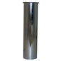 Tubular Tailpiece, 1-1/2 in, Tube x Flange, 22 ga, Chrome