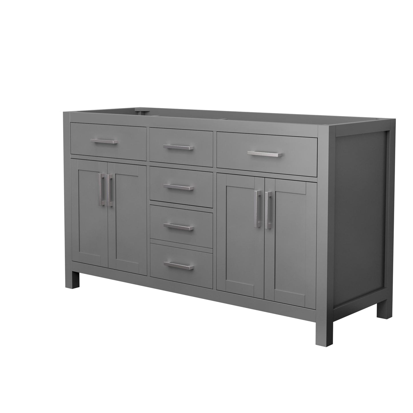 Beckett Double Bathroom Vanity - 59W x 34.25H x 21.5D