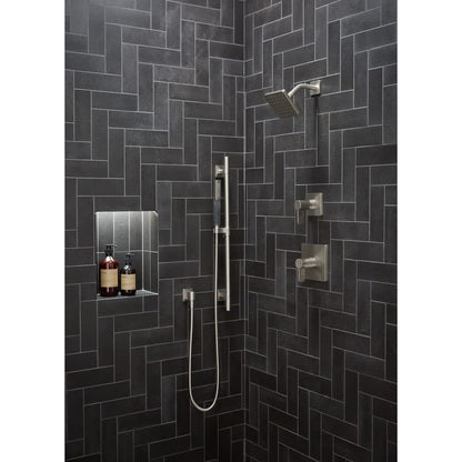 Parallel Pressure Balanced Valve Trim Only with Single Lever Handle - Less Rough In