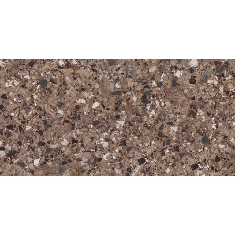 MILZETTI PEBBLE COCOA PL 24X47