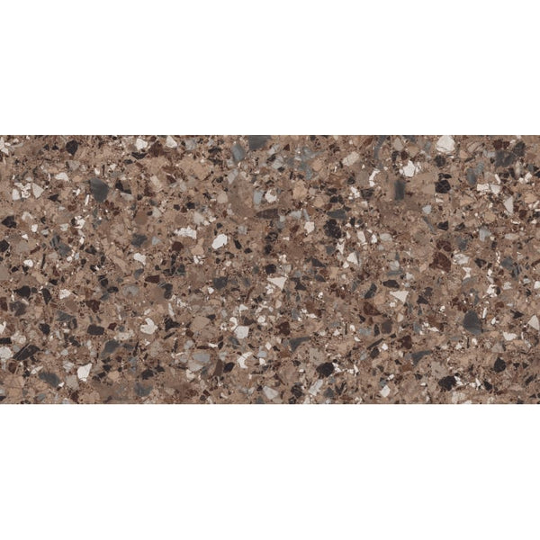 MILZETTI PEBBLE COCOA PL 24X47