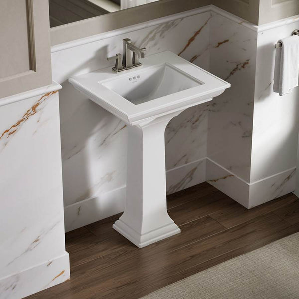 Memoirs Stately 24" Pedestal Bathroom Sink with 4" Centerset Faucet Holes
