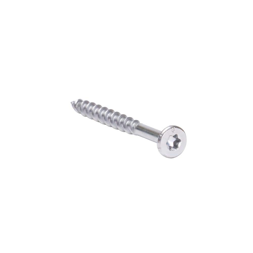 #10 x 2-1/2 in. Stainless Steel Star Drive Flat-Head Wood Deck Screw