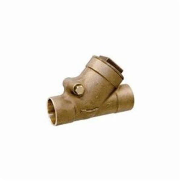 Swing Check Valve, 3/4 in, C, Bronze