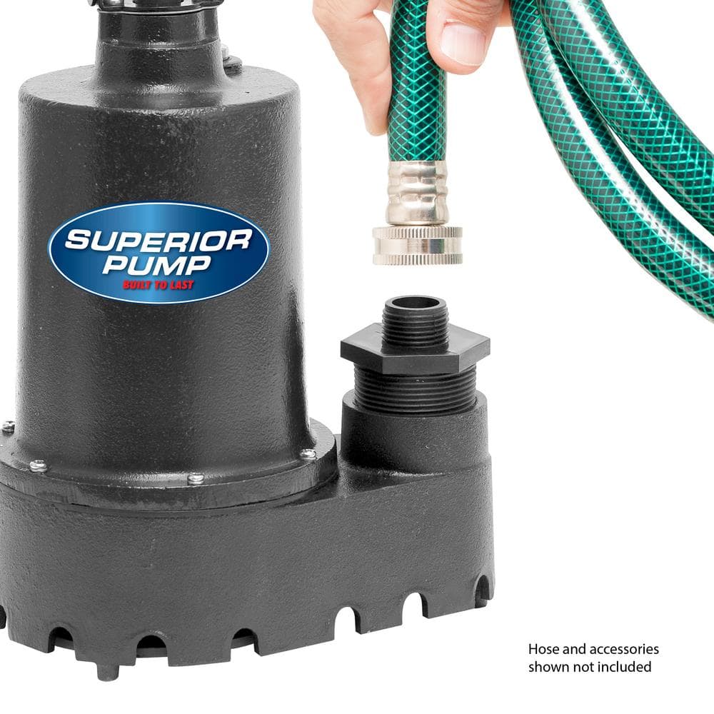 1/3 HP Submersible Cast Iron Utility Pump