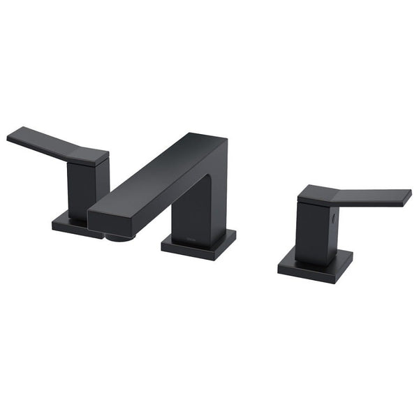 Avian™ Widespread Lavatory Faucet, ADA, 2 Handle, 3-Hole, 1.2 gpm, Satin Black