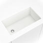 White Quartz Single Bowl 3119