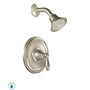 Single Handle Posi-Temp Pressure Balanced Shower Trim with Shower Head from the Brantford Collection (Less Valve)