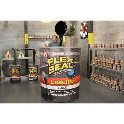 Flex Seal Liquid Black 32 Oz. Liquid Rubber Sealant Coating