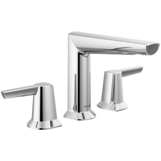 Galeon 1.2 GPM Widespread Bathroom Faucet with Push Pop-Up Drain Assembly