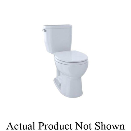 Entrada™ Toilet Bowl, Floor Mount, 12 in Rough, ADA, Round, White
