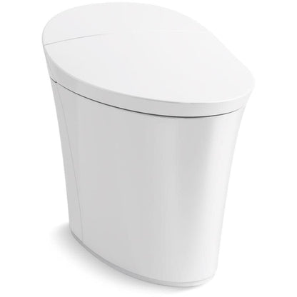 Veil Dual Flush One Piece Elongated Chair Height Intelligent Toilet - Seat Included with Quiet Close Lid