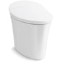 Veil Dual Flush One Piece Elongated Chair Height Intelligent Toilet - Seat Included with Quiet Close Lid