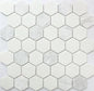 CARRARA HEXAGON 12X12 MOSAIC