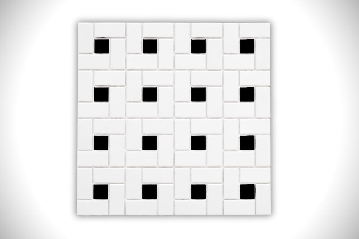 Pinwheel White and Black