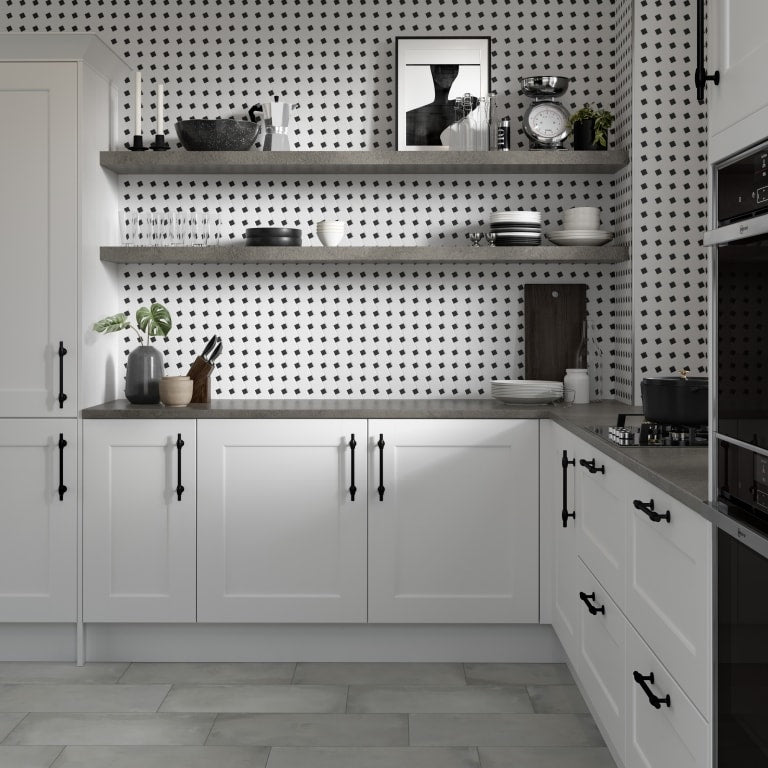 SPIN WHITE/BLACK DOT MO/1111