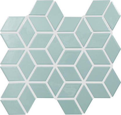 Color Wheel Retro Spa Chevron 2X3 Glossy