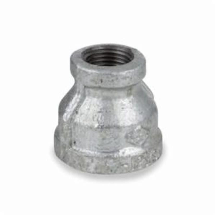 Reducer Coupling, 1-1/4 x 3/4 in, FNPT, 150 lb, Malleable Iron, Galvanized