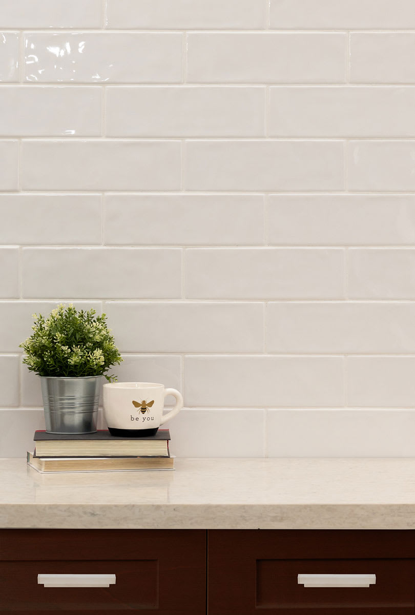 Urbano Pure White Subway Tile