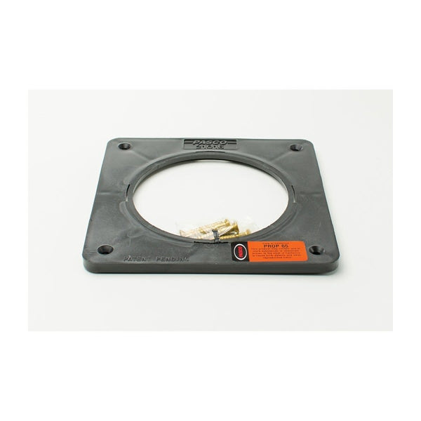 Closet Flange Spacer, For Use With PVC/ABS/Cast Iron Closet Flanges, 10 x 10 x 3 in, Polyethylene