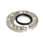Flange Adapter, 2 in, Groove x Flange, 316/316L Stainless Steel